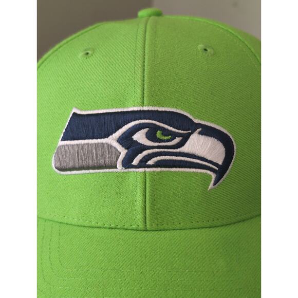 NFL Seattle Seahawks neon green team logo 47 brand - Picture 2 of 10